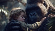 Gorilla Saves Human Child