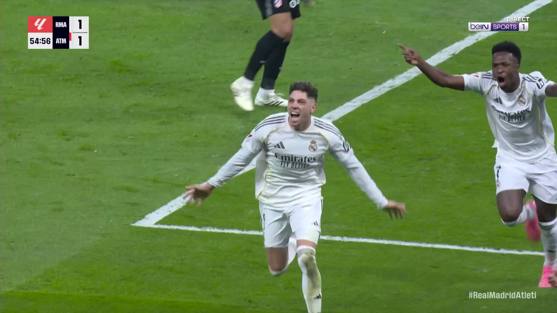 La Liga : Valverde marque encore, le Real renverse l'Atlético !