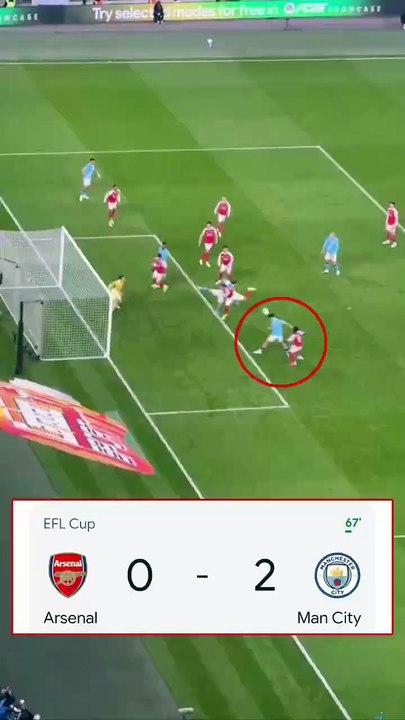 Arsenal Vs Manchester City Highlights Carabao Cup Final 2025/26