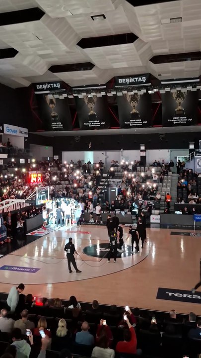 Takım Anonsu - Beşiktaş Gain v Trabzonspor - Türkiye Sigorta Basketbol Süper Ligi 23. Hafta