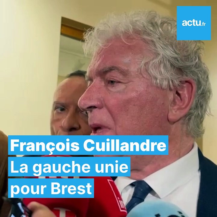 Municipales 2026 Brest La réaction de Francois Cuillandre marie sortant battu