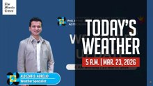 Today's Weather, 5 A.M. | Mar. 23, 2026