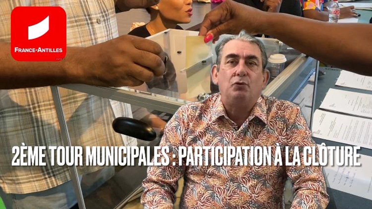 [GUADELOUPE] Municipales 2ème tour : 49,81% de participation à 17h