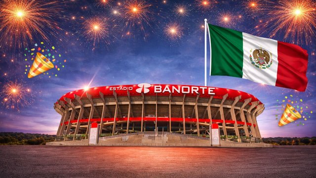 Estadio Azteca se prepara para la inauguración y ya suena Mi mayor anhelo , himno del América