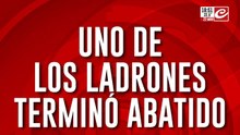 Intentaron robarle la moto a policía y a gendarme: un ladrón muerto