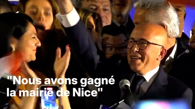 Municipales à Nice: Nous avons gagné , se félicite Éric Ciotti