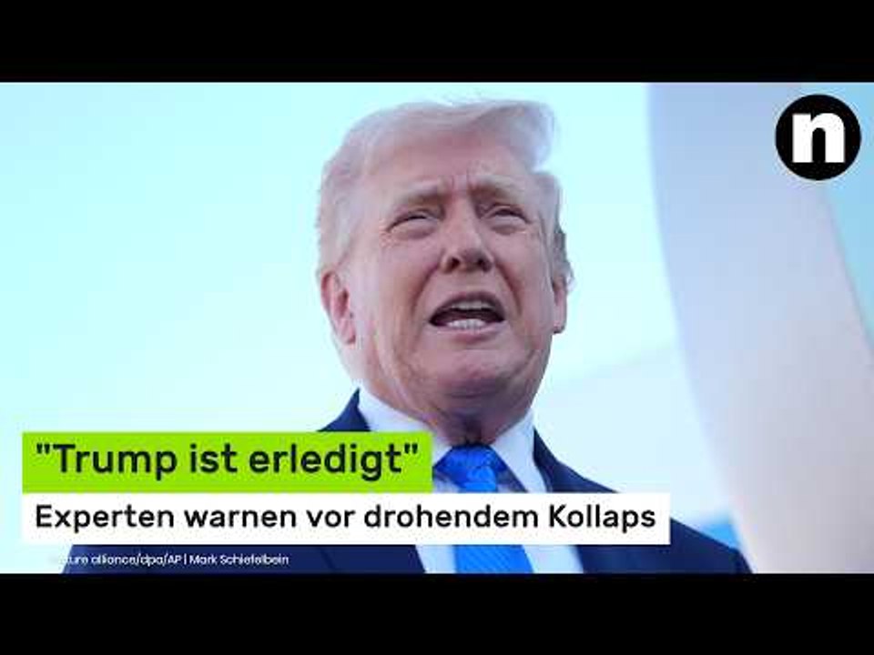 Donald Trump unter Druck: 'Trump ist erledigt' - Experten warnen vor drohendem Kollaps