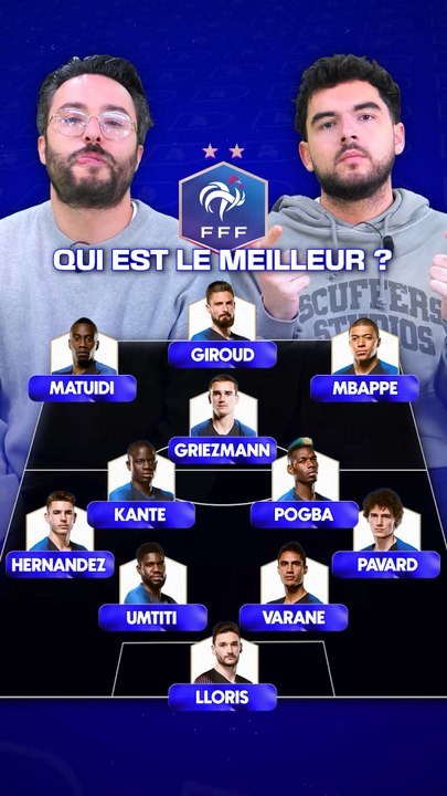 Le JOUEUR le + IMPORTANT de l’EDF 2018 ? 🇫🇷 ⚽️ Il ne doit en rester QU’UN 🤯