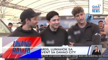 Alden Richards, lumahok sa triathlon event sa Davao City | Unang Balita