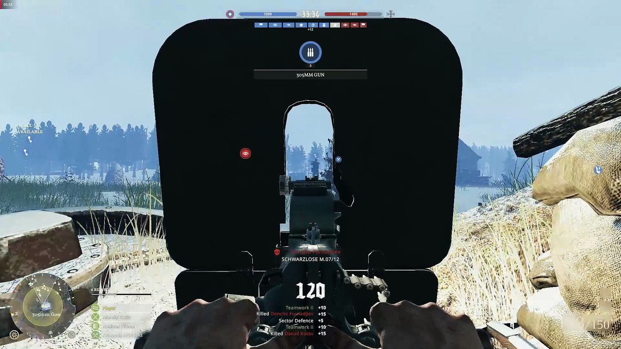 🎮The 305mm Gun is Insane💥Tannenberg #Shorts