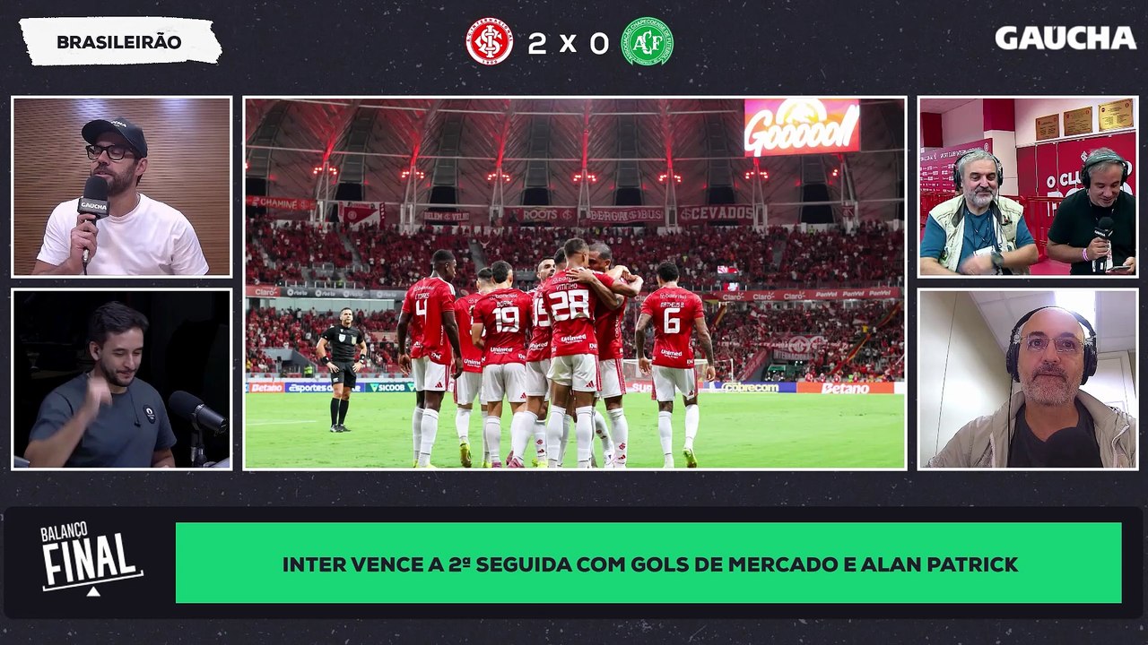 COTAÇÃO INTER 2X0 CHAPECOENSE