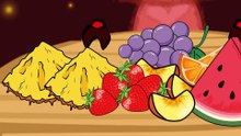 Little Red Devil’s Fruit Feast! 🍎🍓😈 | A Sweet Sensory Adventure | Wholesome 2D Animation