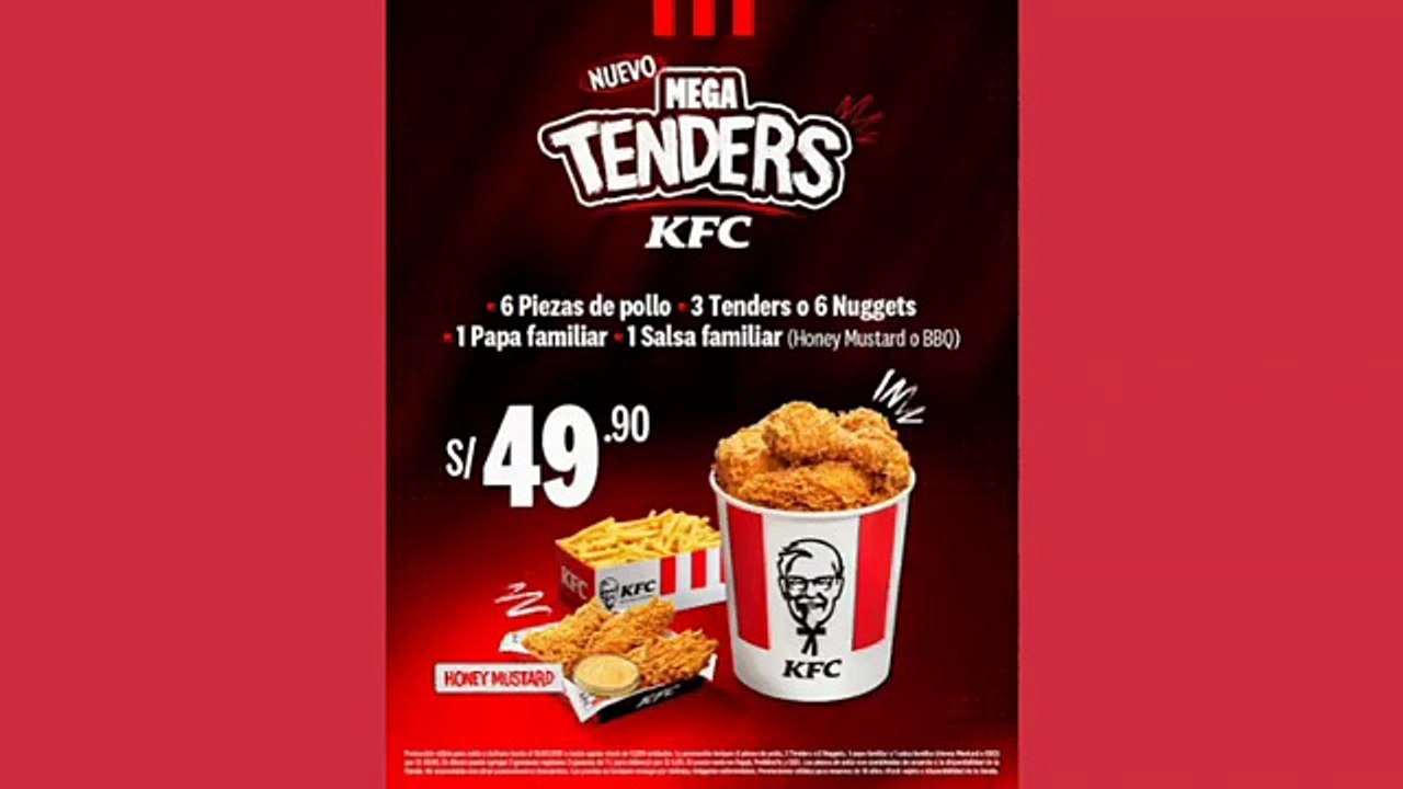 Nuevo Mega Tenders KFC