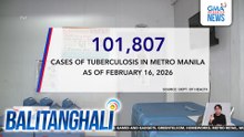 DOH - Mga kaso ng tuberculosis sa NCR, mahigit 100,000 na nitong Pebrero | Balitanghali