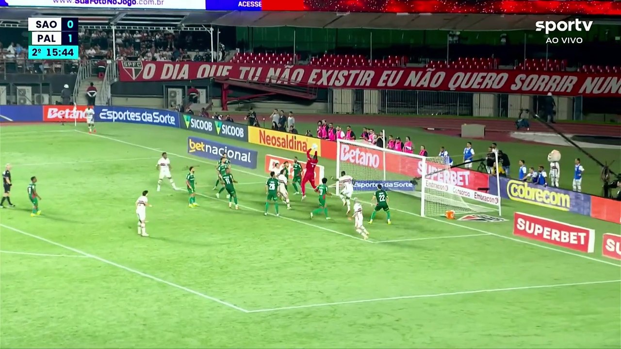 São Paulo x Palmeiras (Campeonato Brasileiro 2026 8ª rodada) 2° tempo