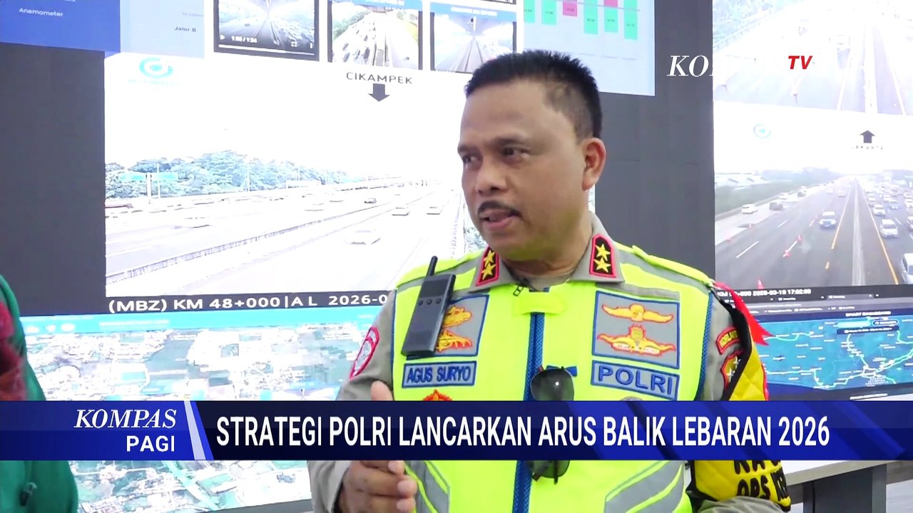 [FULL] Strategi Polri Atasi Puncak Arus Balik Lebaran 2026 Diprediksi 23-24 dan 28-29 Maret