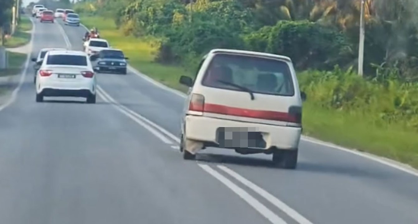 灵鹿疯狂蛇行太惊悚！ 网猜：疲劳驾驶还是酒驾？