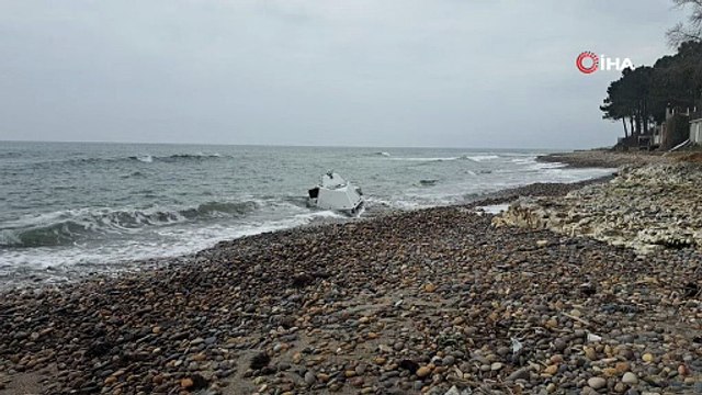 Ordu’da kıyıya insansız deniz aracı vurdu