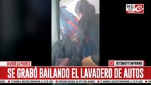 Hacía un video para las redes en el lavadero... ¡y terminó destrozando el auto!