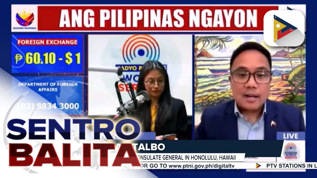 Lagay at pangangailangan ng mga Pinoy sa Hawaii na apektado ng pagbaha at landslides, mahigpit na binabantayan ng Philippine Consulate General | ulat ni Bea Gaza De Guzman ng Radyo Pilipinas