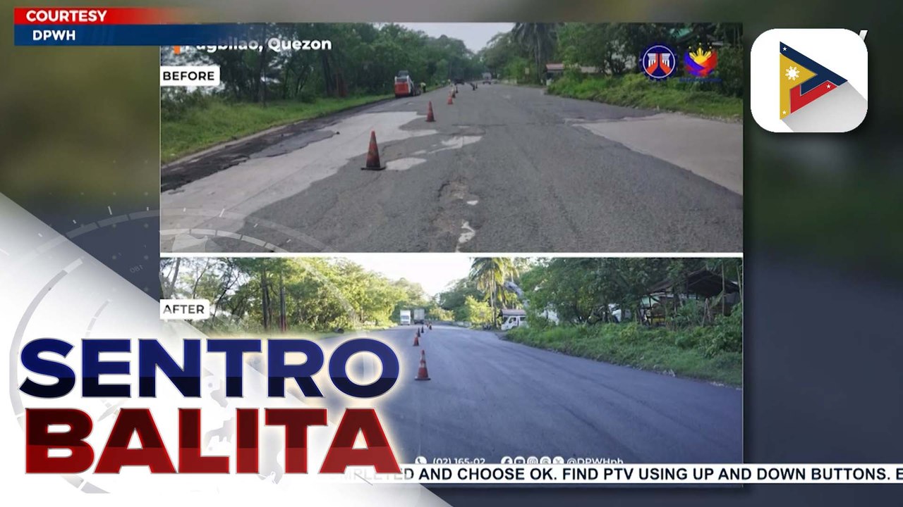 Pagsasaayos sa Maharlika Highway, puspusan sa harap ng nalalapit na Semana Santa ayon sa DPWH