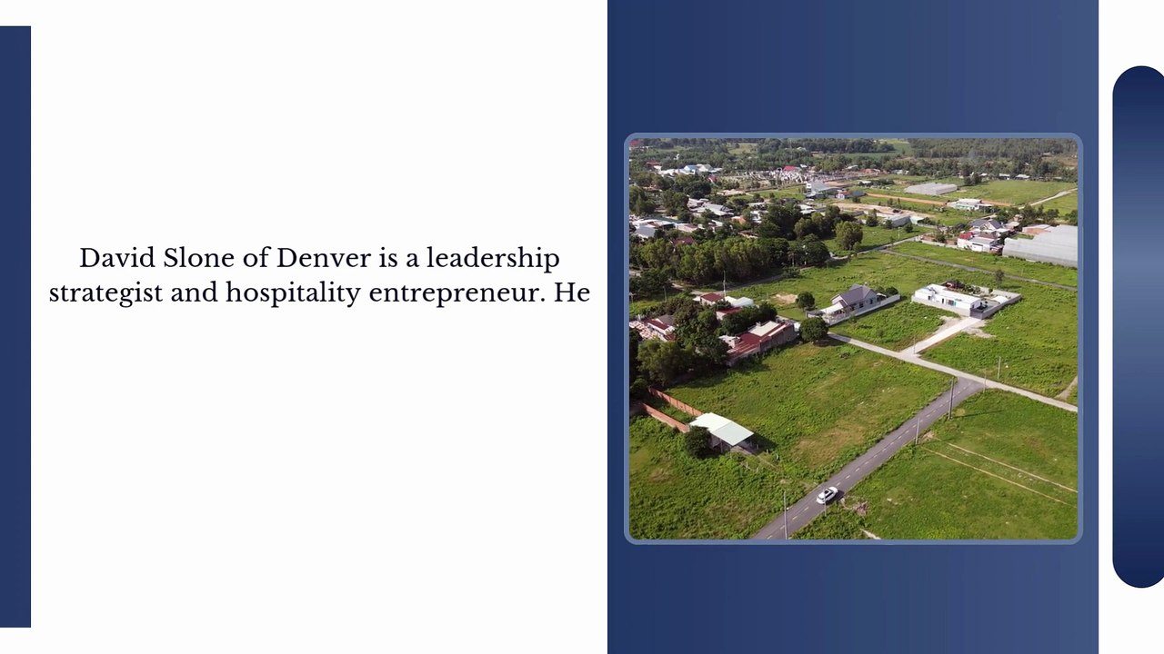 A Brief Introduction About David Slone Denver