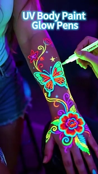 I Bought Amazing Color Tattoo Ink Magic I Die Body Art At Home