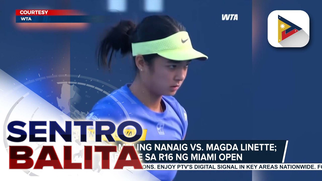 Alex Eala, muling nanaig vs. Magda Linette ng Poland; Filipina Tennis Ace, aabante sa Round 16 ng Miami Open