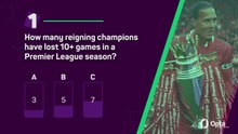 Premier League Quiz Of The Week: Gameweek 31