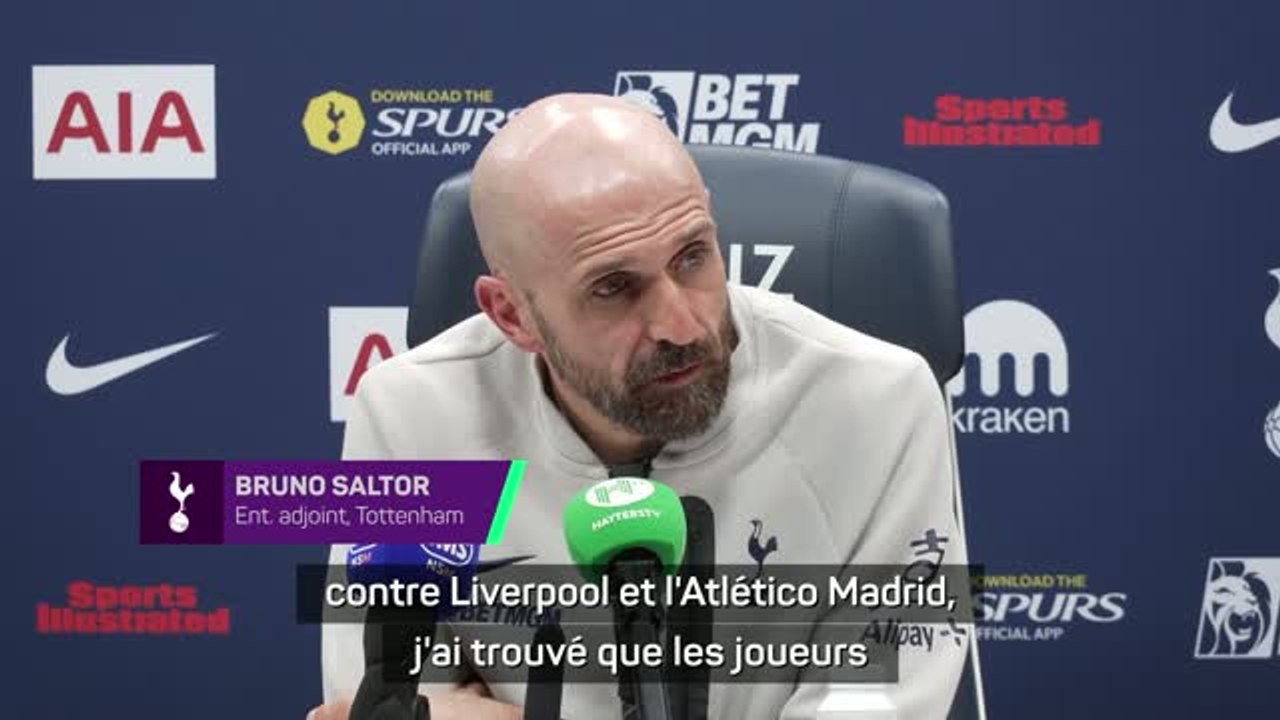 Tottenham - Saltor garde la confiance malgré une nouvelle défaite en PL