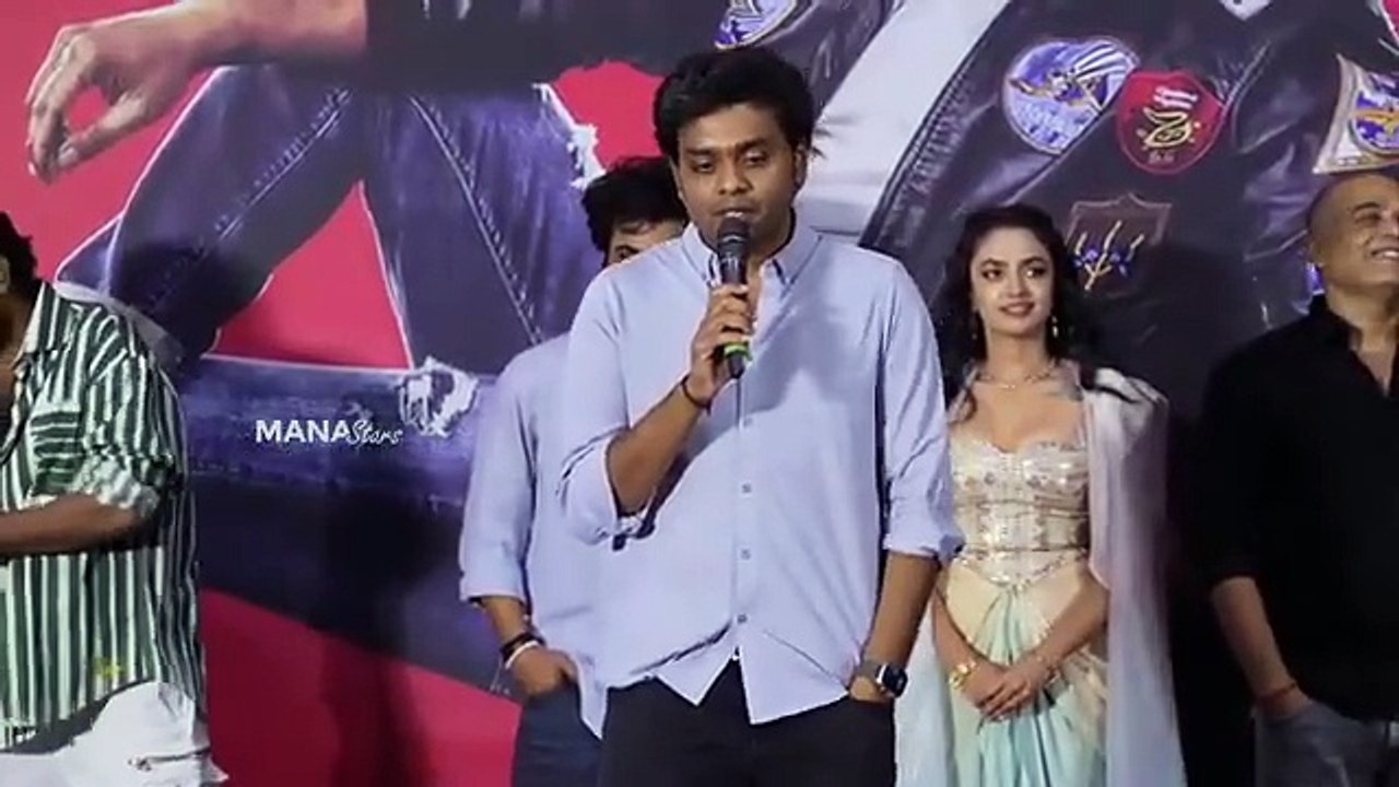Director Abhilash Reddy Speech @ Biker Trailer Launch Event