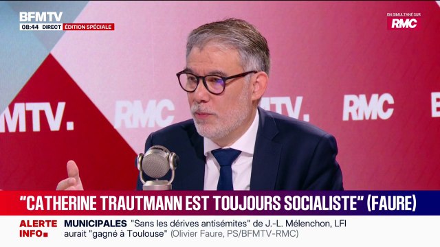 Municipales 2026: Olivier Faure considère que Catherine Trautmann est toujours socialiste malgré son alliance avec Horizons aux municipales à Strasbourg