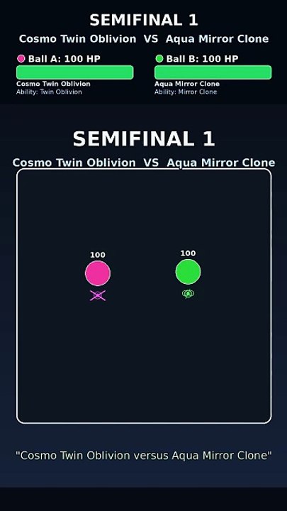 HP Tournament Finals: Aqua Mirror Clone vs Nebula Missile Rain | Marble Race Showdown | Frost Circuit Moment