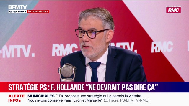 Olivier Faure estime que Jean-Luc Mélenchon est le plus mauvais candidat de la gauche pour le second tour de la présidentielle 2027