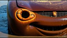 The Real Lightning McQueen  ASMR Car Restoration —  Full Rebuild _ No Talking