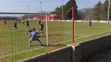 Gallery: Behind the goal highlights of Porthmadog's 4-1 win against Llay Welfare