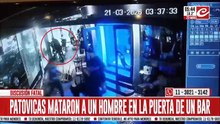 Patovicas quedan filmados mientras matan a un hombre en la puerta de un bar