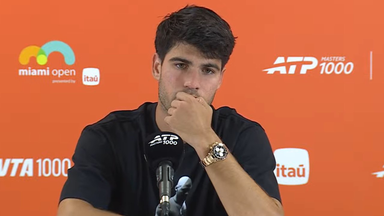 Miami Open 2026 - Carlos Alcaraz, KO dès le 3e tour : "J'ai besoin de me détendre..."