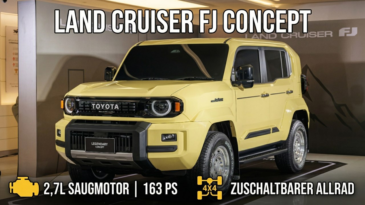 Toyota Land Cruiser FJ Beige Concept: Der neue Mini-Land Cruiser?
