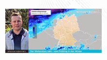 Der Wettersturz naht - vom Frühling in den Winter