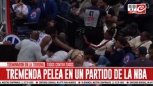 Impresionante batalla campal en partido de la BNA termina con varios heridos y expulsados