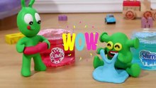 Pea Pea Plays with Slime! 🧪✨ Fun and Colorful Slime Adventure