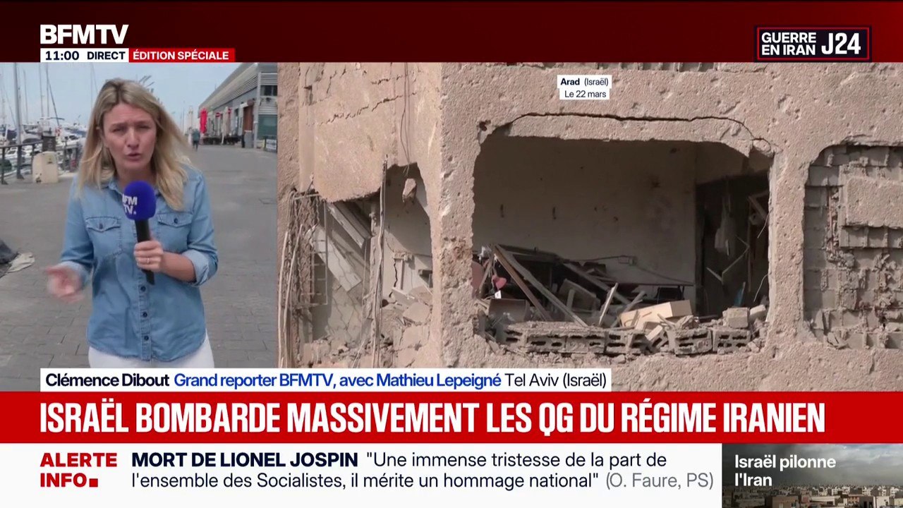 Guerre au Moyen-Orient: des missiles iraniens tirés vers Israël