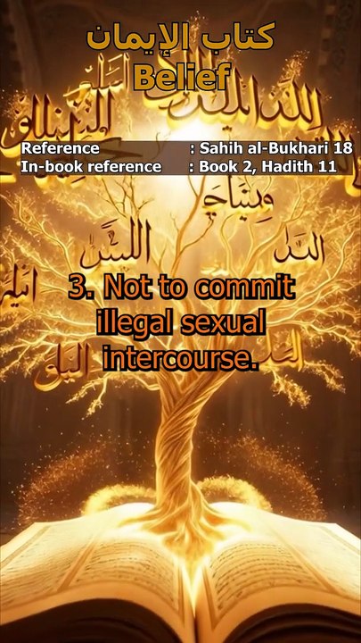 6 Sins to Avoid: The Prophet's Contract with the Believers (Bukhari 18)
