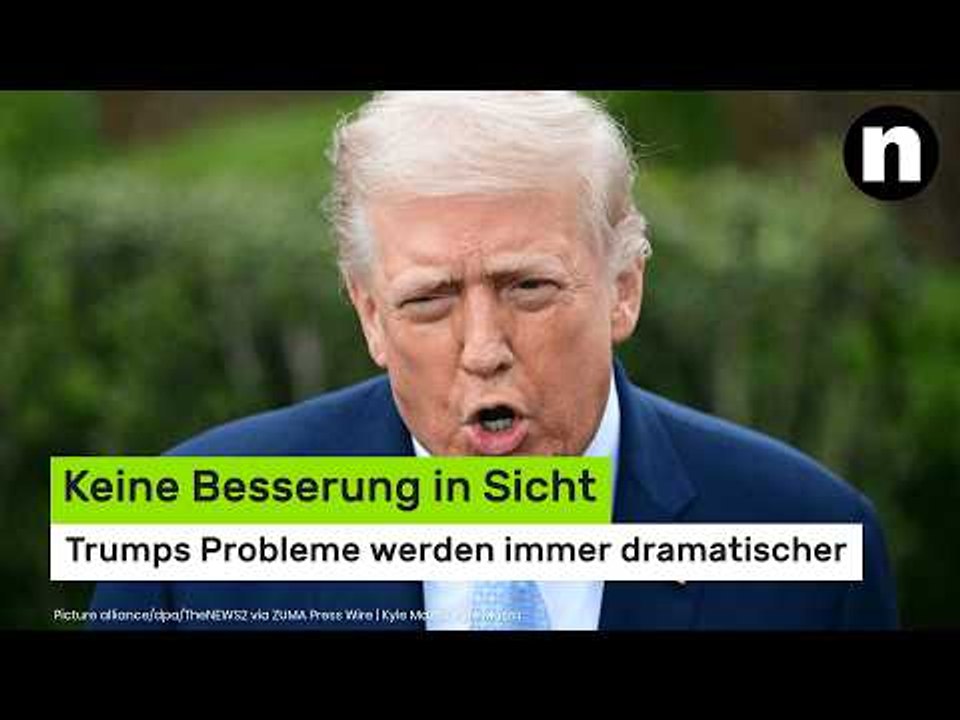 Donald Trump: Keine Besserung in Sicht - Trumps Probleme werden immer dramatischer