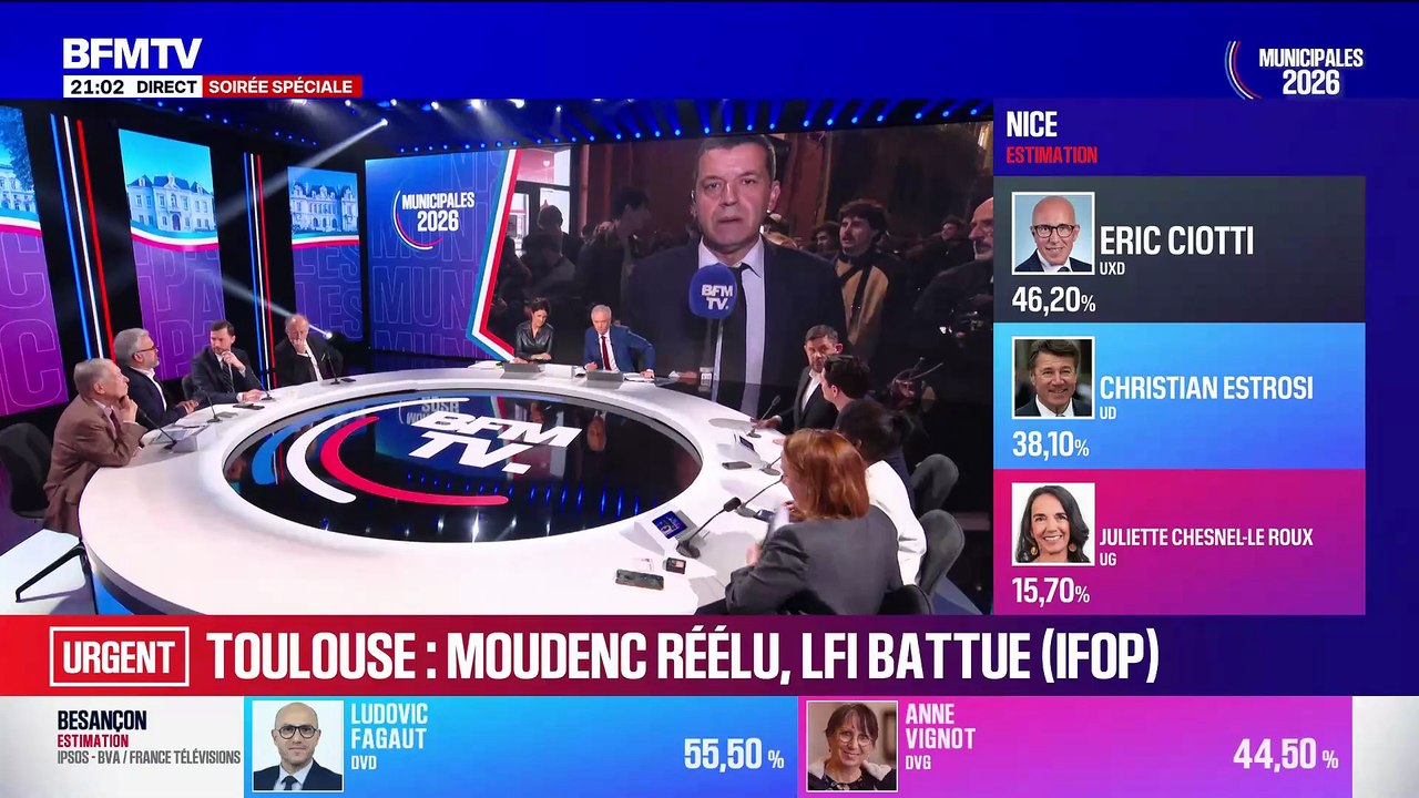 Elections municipales: Une équipe de BFM TV prise à partie en direct à Toulouse, faisant l'objet d'insultes et visée par un jet de bouteille en verre