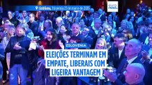 Resultados preliminares das legislativas na Eslovénia mostram corrida renhida entre liberais e a direita