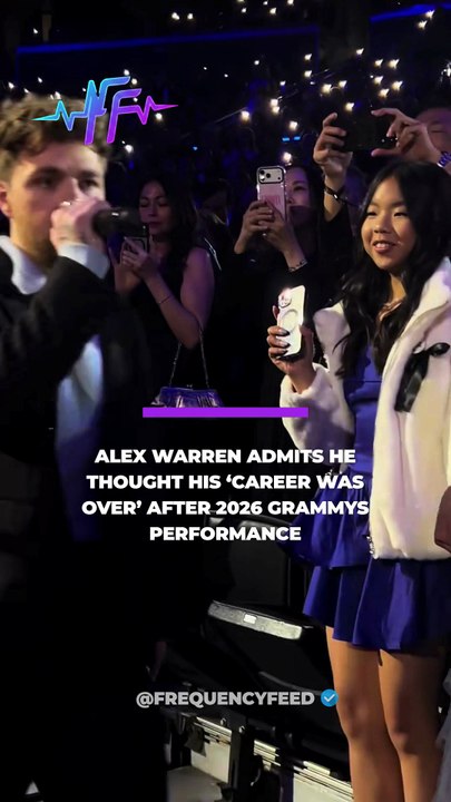 Alex Warren Admits He Thought His ‘Career Was Over’ After 2026 Grammys Performance Snafu