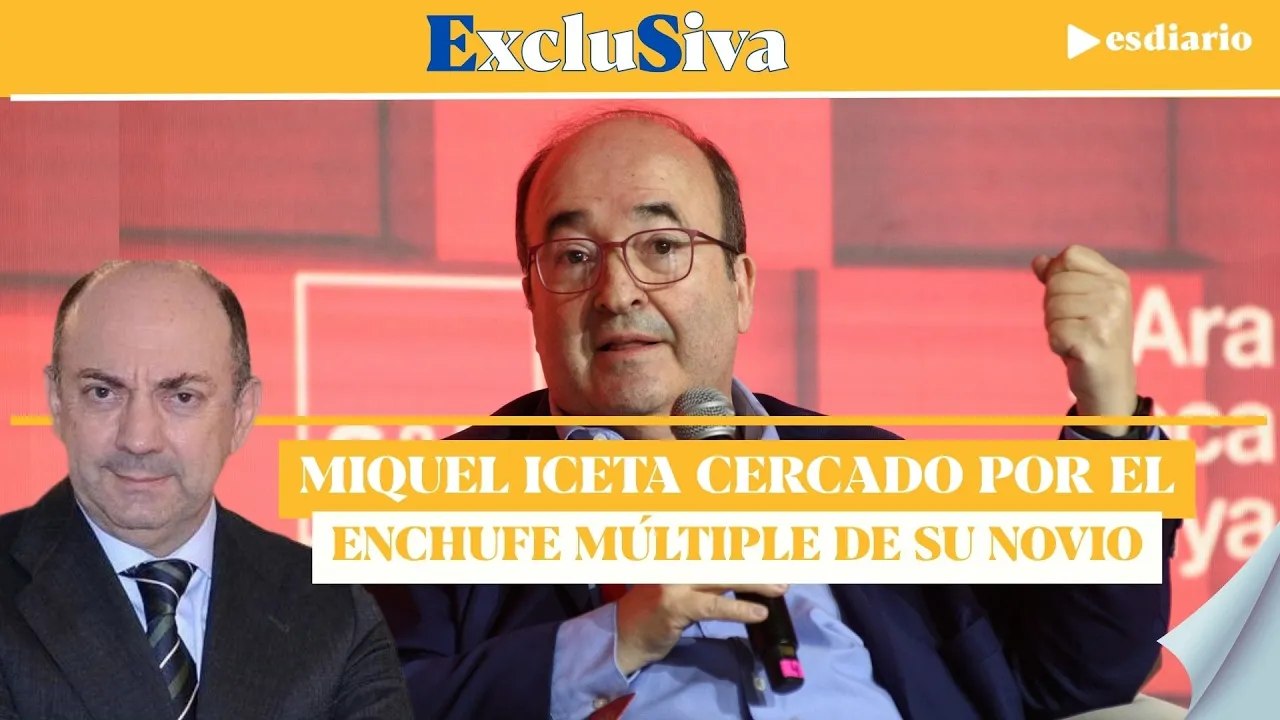 #EXCLUSIVA Miquel Iceta achicharrado por el enchufe múltiple de su novio: claves de Mercado