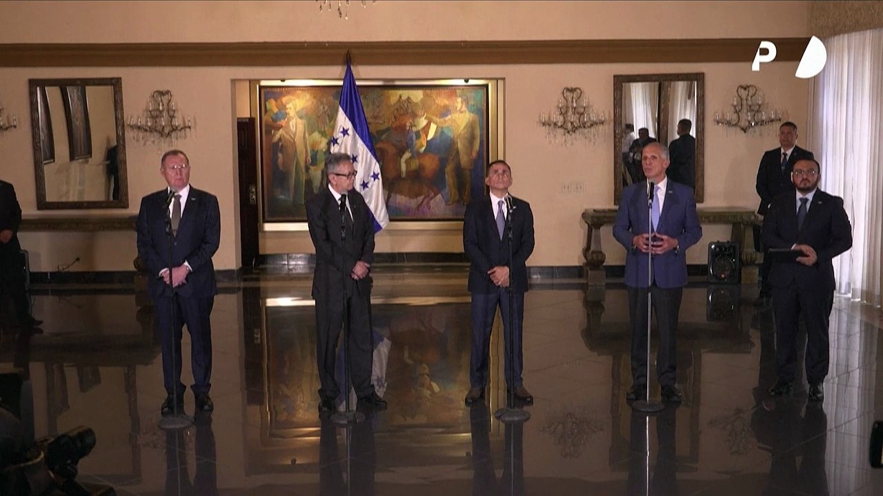 Honduras pacta con EEUU trabajo conjunto contra el crimen organizado